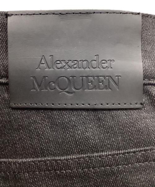 ALEXANDER McQUEEN（アレキサンダーマックイーン）ALEXANDER McQUEEN (アレキサンダーマックイーン) デニムパンツ ブラック サイズ:46の古着・服飾アイテム
