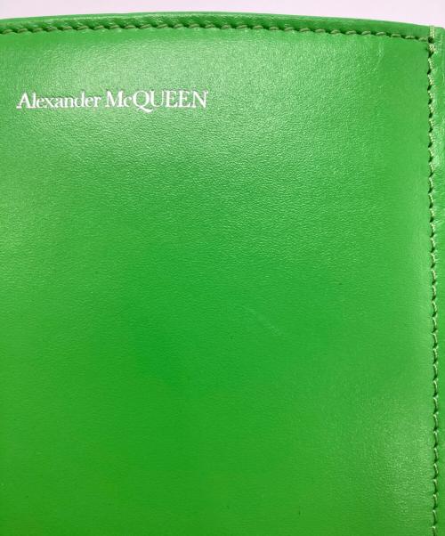 ALEXANDER McQUEEN（アレキサンダーマックイーン）ALEXANDER McQUEEN (アレキサンダーマックイーン) PHONE HOLDER 黄緑の古着・服飾アイテム