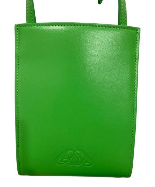 ALEXANDER McQUEEN（アレキサンダーマックイーン）ALEXANDER McQUEEN (アレキサンダーマックイーン) PHONE HOLDER 黄緑の古着・服飾アイテム