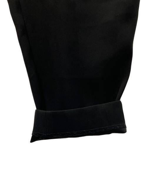 ENFOLD（エンフォルド）ENFOLD (エンフォルド) WASHABLE CARROT PANTS ブラック サイズ:SIZE 34の古着・服飾アイテム