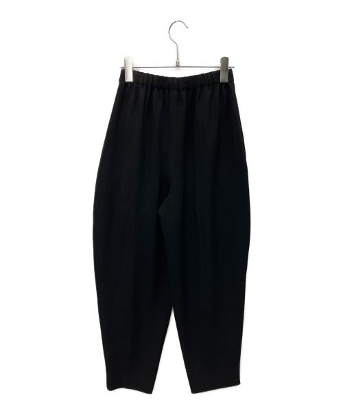 ENFOLD（エンフォルド）ENFOLD (エンフォルド) WASHABLE CARROT PANTS ブラック サイズ:SIZE 34の古着・服飾アイテム