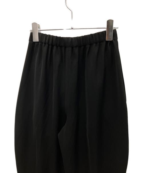 ENFOLD（エンフォルド）ENFOLD (エンフォルド) WASHABLE CARROT PANTS ブラック サイズ:SIZE 34の古着・服飾アイテム