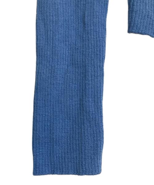 ENFOLD（エンフォルド）ENFOLD (エンフォルド) ハイネックプルオーバーニット ライトブルー サイズ:38の古着・服飾アイテム