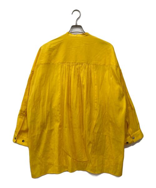 ENFOLD（エンフォルド）ENFOLD (エンフォルド) TA/COローン China BLOUSE イエロー サイズ:38の古着・服飾アイテム