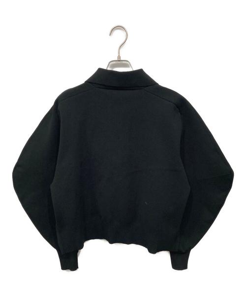 ENFOLD（エンフォルド）ENFOLD (エンフォルド) タックカーディガン ブラック サイズ:38の古着・服飾アイテム