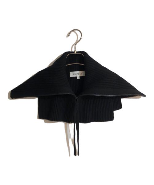 ENFOLD（エンフォルド）ENFOLD (エンフォルド) TURTLE-NECK PARTS ブラックの古着・服飾アイテム