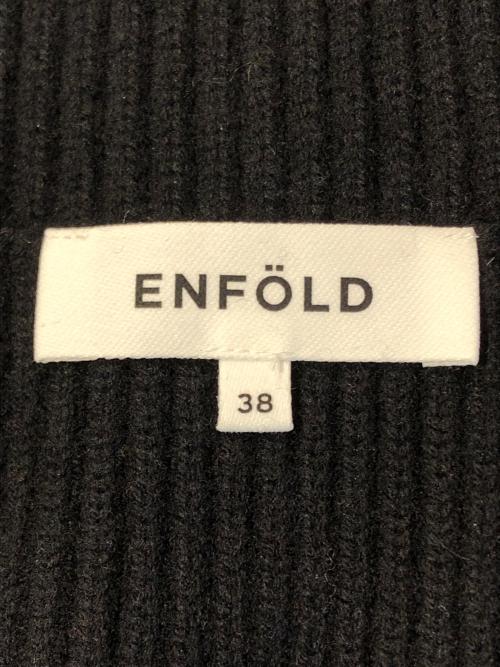 ENFOLD（エンフォルド）ENFOLD (エンフォルド) TURTLE-NECK PARTS ブラックの古着・服飾アイテム