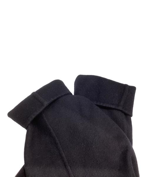 BALLSEY（ボールジィ）BALLSEY (ボールジィ) プレミアムウールリバー ノーカラーコート ネイビー サイズ:36の古着・服飾アイテム