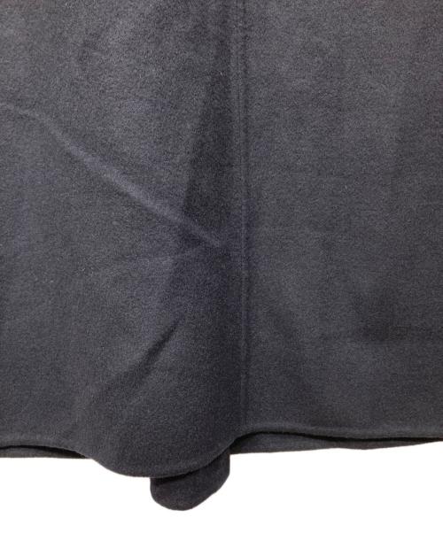 BALLSEY（ボールジィ）BALLSEY (ボールジィ) プレミアムウールリバー ノーカラーコート ネイビー サイズ:36の古着・服飾アイテム