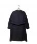 BALLSEY (ボールジィ) プレミアムウールリバー ノーカラーコート ネイビー サイズ:36：15000円