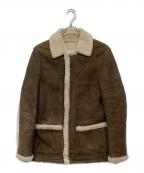 COVERTコヴェルト）の古着「MOUTON HALF COAT GM2021-L077」｜ブラウン