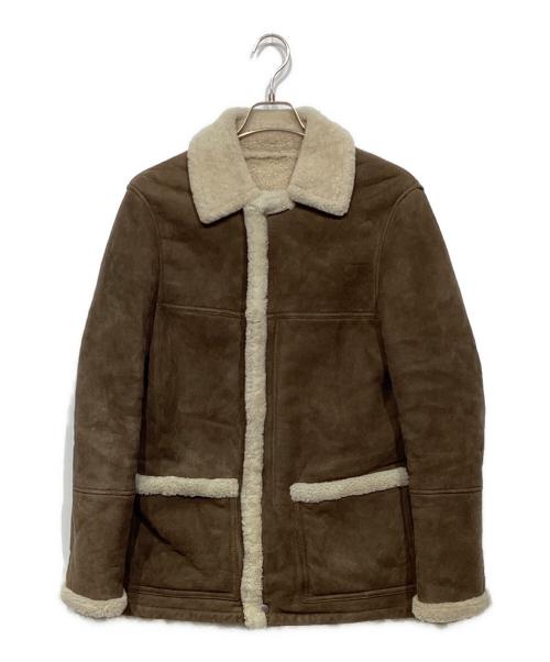 COVERT（コヴェルト）COVERT (コヴェルト) MOUTON HALF COAT GM2021-L077 ブラウン サイズ:46の古着・服飾アイテム