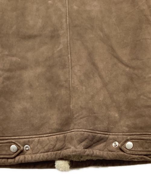 COVERT（コヴェルト）COVERT (コヴェルト) MOUTON HALF COAT GM2021-L077 ブラウン サイズ:46の古着・服飾アイテム