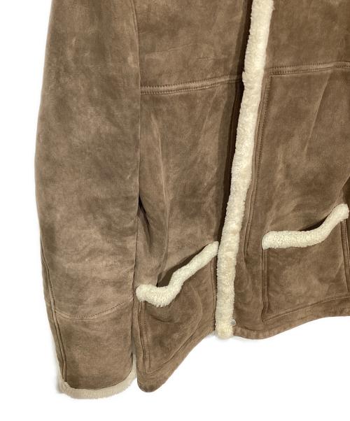 COVERT（コヴェルト）COVERT (コヴェルト) MOUTON HALF COAT GM2021-L077 ブラウン サイズ:46の古着・服飾アイテム