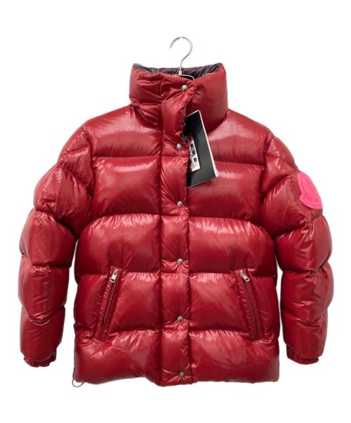 MONCLER GENIUS（モンクレール ジーニアス）MONCLER GENIUS (モンクレール ジーニアス) DERVAUX ダウンジャケット レッド サイズ:1の古着・服飾アイテム