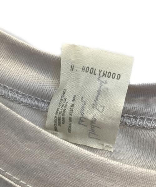 N.HOOLYWOOD（エヌ ハリウッド）N.HOOLYWOOD (エヌ ハリウッド) CREW NECK LONG SLEEVE グレー サイズ:	SIZE 36の古着・服飾アイテム