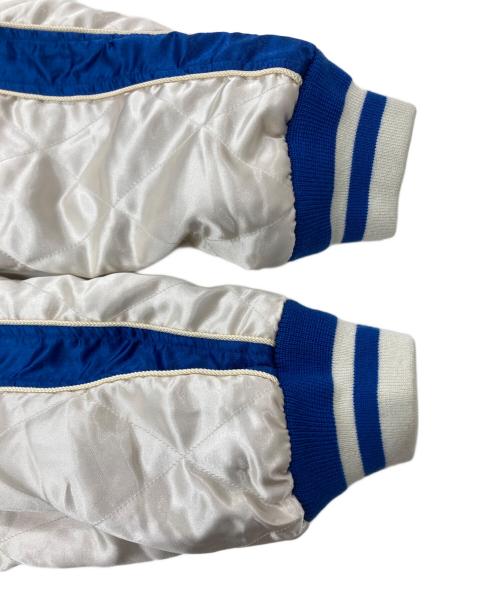 ALPHA（アルファ）ALPHA (アルファ) リバーシブルスーベニアジャケット　TA0717-042 ブルー×ブラック サイズ:Lの古着・服飾アイテム