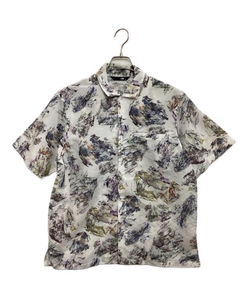 THE NORTH FACE（ザ ノース フェイス）THE NORTH FACE (ザ ノース フェイス) S/S Walls Shirt ホワイト サイズ:Mの古着・服飾アイテム