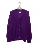 Yonetomiヨネトミ）の古着「SHAGGY MOHAIR C/D」｜パープル