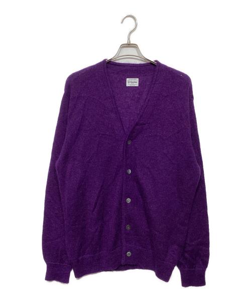 Yonetomi（ヨネトミ）Yonetomi (ヨネトミ) SHAGGY MOHAIR C/D パープル サイズ:4の古着・服飾アイテム