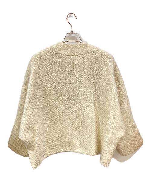 LE PHIL（ル フィル）LE PHIL (ル フィル) ノットツイードジャケット ホワイト サイズ:Freeの古着・服飾アイテム