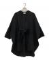 LE PHIL（ル フィル）の古着「ソフトウールリバーポンチョ」｜ブラック
