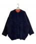 ELENDEEK（エレンディーク）の古着「CN RACCOON MIX WCD / CNラクーンミックスダブルカーディガン」｜ネイビー