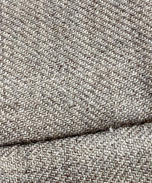 BETOUPE（ベトゥープ）BETOUPE (ベトゥープ) ウールサキソニータックパンツ ベージュ サイズ:-の古着・服飾アイテム