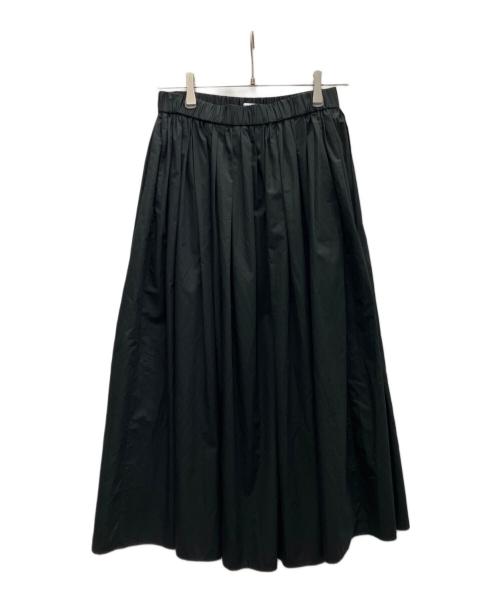 EVERYDAY I LIKE.（エヴリデイ アイ ライク）EVERYDAY I LIKE. (エヴリデイ アイ ライク) Cotton Dramatic Gather スカート ブラック サイズ:SIZEFREEの古着・服飾アイテム