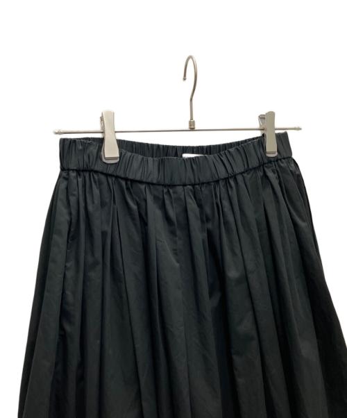 EVERYDAY I LIKE.（エヴリデイ アイ ライク）EVERYDAY I LIKE. (エヴリデイ アイ ライク) Cotton Dramatic Gather スカート ブラック サイズ:SIZEFREEの古着・服飾アイテム