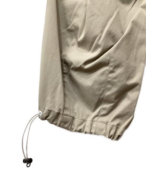 RYO TAKASHIMA（リョウタカシマ）RYO TAKASHIMA (リョウタカシマ) VENTILE COTTON DRAWSTRING PANTS ベージュ サイズ:FREEの古着・服飾アイテム
