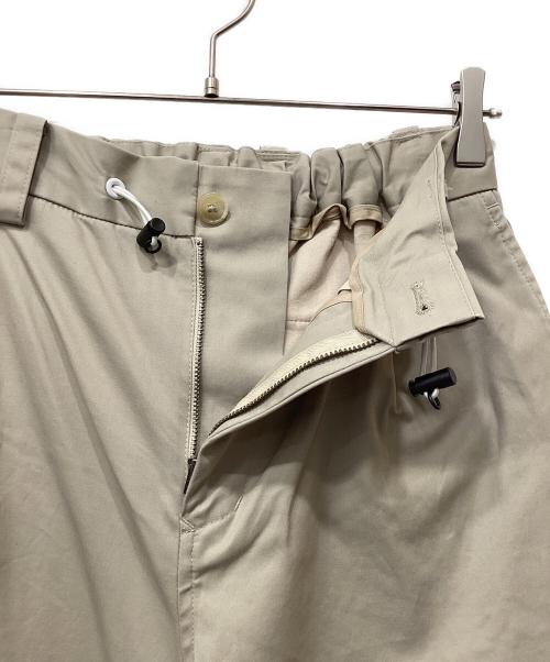 RYO TAKASHIMA（リョウタカシマ）RYO TAKASHIMA (リョウタカシマ) VENTILE COTTON DRAWSTRING PANTS ベージュ サイズ:FREEの古着・服飾アイテム