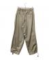 RYO TAKASHIMA (リョウタカシマ) VENTILE COTTON DRAWSTRING PANTS ベージュ サイズ:FREE：7000円
