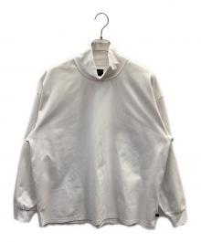 DAIWA PIER39（ダイワ ピア39）の古着「TECH MOCK NECK TEE L/S」｜ホワイト