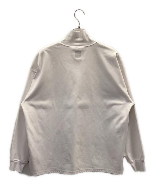 DAIWA PIER39（ダイワ ピア39）DAIWA PIER39 (ダイワ ピア39) TECH MOCK NECK TEE L/S ホワイト サイズ:SIZE Lの古着・服飾アイテム