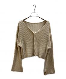 L'appartement（アパルトモン）の古着「Boucle 2way Short Cardigan」｜ナチュラル