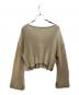 L'appartement (アパルトモン) Boucle 2way Short Cardigan ナチュラル サイズ:フリー：7000円