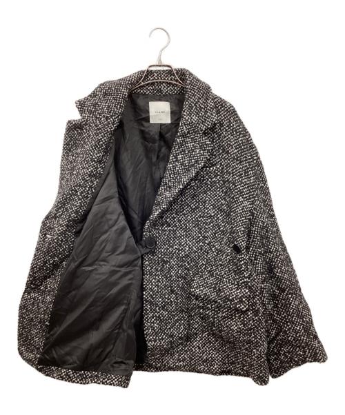 CLANE（クラネ）CLANE (クラネ) SuzuHirose (スズヒロセ) MIX COLOR OVER COAT ブラック サイズ:1の古着・服飾アイテム