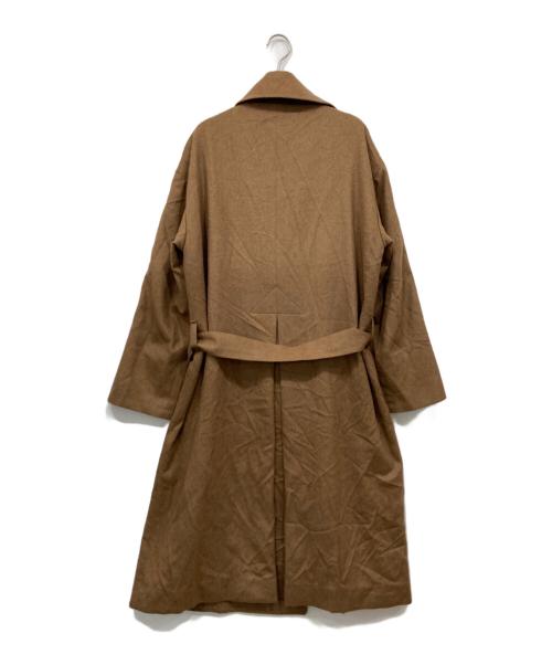 ATON（エイトン）ATON (エイトン) キャメル ローデンコート ブラウン サイズ:2の古着・服飾アイテム