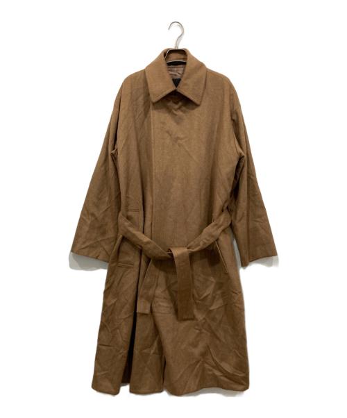 ATON（エイトン）ATON (エイトン) キャメル ローデンコート ブラウン サイズ:2の古着・服飾アイテム
