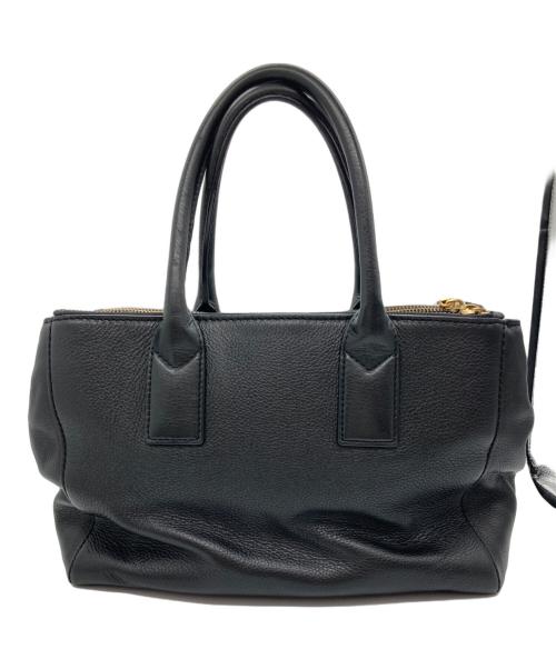 MARC JACOBS（マークジェイコブズ）MARC JACOBS (マークジェイコブス) レザーバッグ ブラックの古着・服飾アイテム