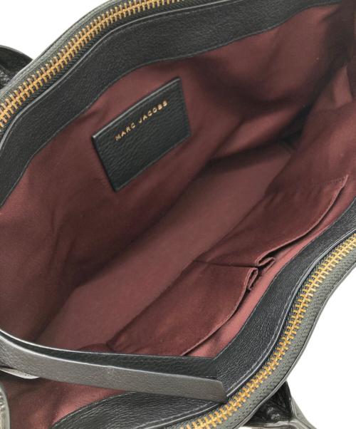 MARC JACOBS（マークジェイコブズ）MARC JACOBS (マークジェイコブス) レザーバッグ ブラックの古着・服飾アイテム