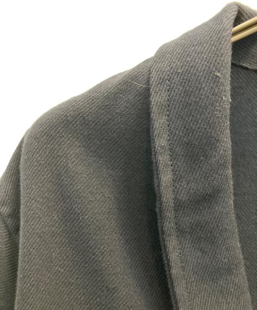 Yarmo（ヤーモ）Yarmo (ヤーモ) ウール混コート ネイビー サイズ:40の古着・服飾アイテム