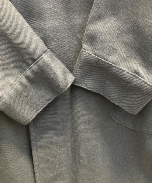 Yarmo（ヤーモ）Yarmo (ヤーモ) ウール混コート ネイビー サイズ:40の古着・服飾アイテム