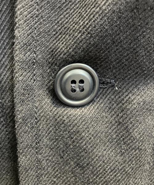 Yarmo（ヤーモ）Yarmo (ヤーモ) ウール混コート ネイビー サイズ:40の古着・服飾アイテム