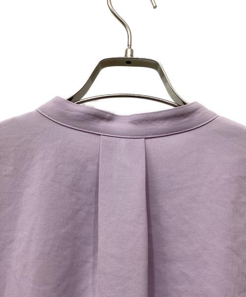 CADUNE（カデュネ）CADUNE (カデュネ) バンドカラーセットアップ パープル サイズ:34の古着・服飾アイテム