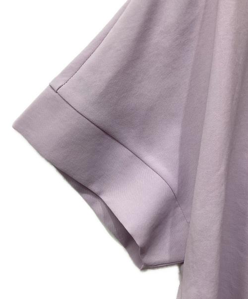 CADUNE（カデュネ）CADUNE (カデュネ) バンドカラーセットアップ パープル サイズ:34の古着・服飾アイテム