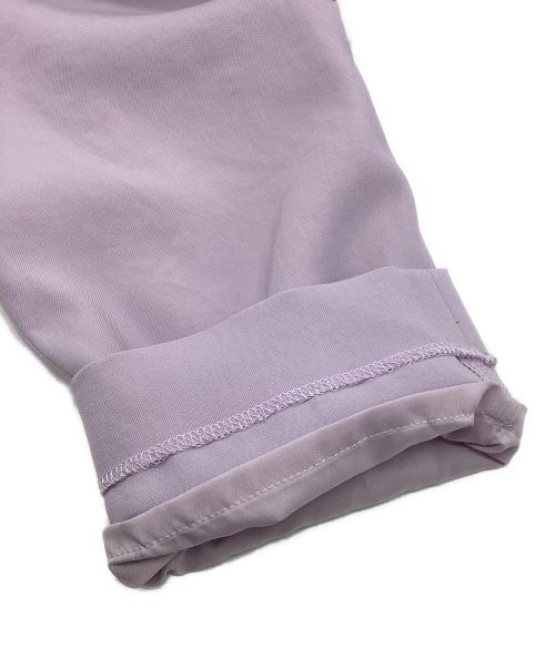 CADUNE（カデュネ）CADUNE (カデュネ) バンドカラーセットアップ パープル サイズ:34の古着・服飾アイテム