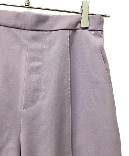CADUNE（カデュネ）CADUNE (カデュネ) バンドカラーセットアップ パープル サイズ:34の古着・服飾アイテム