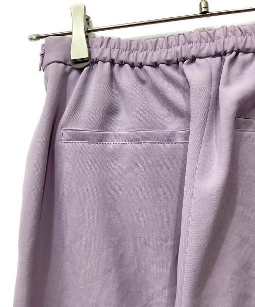 CADUNE（カデュネ）CADUNE (カデュネ) バンドカラーセットアップ パープル サイズ:34の古着・服飾アイテム